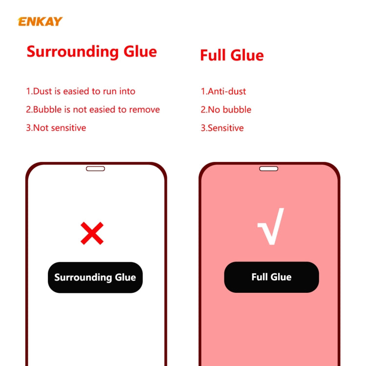 For iPhone 12 Pro Hat-Prince ENKAY ENK-PC0692 Liquid Silicone Straight Edge Shockproof Case + 0.26mm 9H 2.5D Full Glue Tempered Glass Film, For iPhone 12 Pro